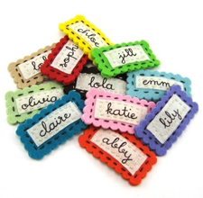 Personalized Hair Clips from Details
