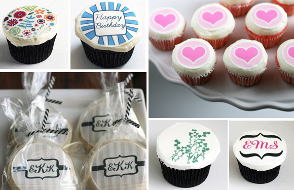 Edible frosting decals by Hello Frosting