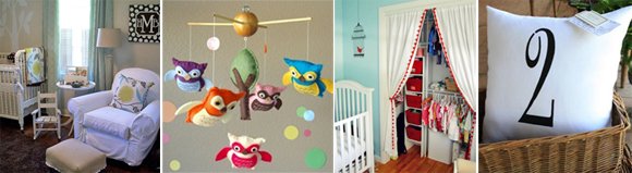 handmade home decor, nurseries featuring handmade items from Etsy