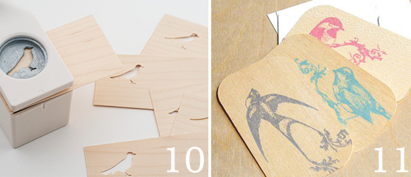 Creative Ideas For Making Cards. Wood veneer business cards are