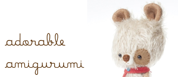 amigurumi crocheted bear, kawaii cute, handmade etsy