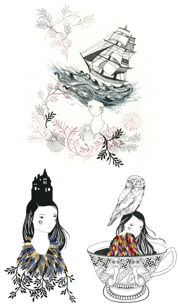 catherine campbell, illustration