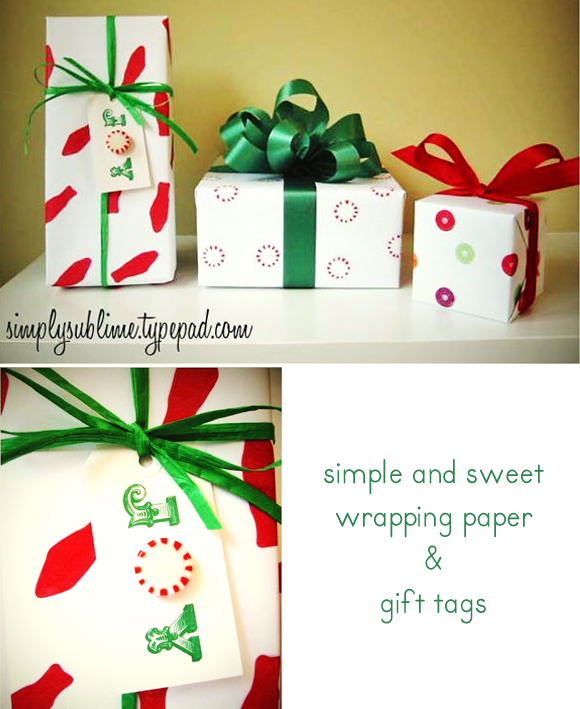 handmade gift wrap, wrapping paper DIY, craft challenge, jodi kahn