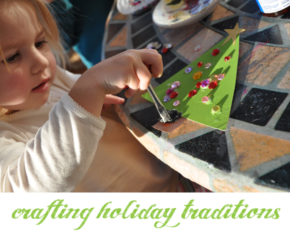 crafting holiday traditions, advent calendar tutorial, modern handmade child