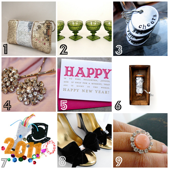 new years eve handmade finds