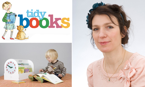 tidy books, creative storage solutions, children's bookcases, interview with geraldine grandidier