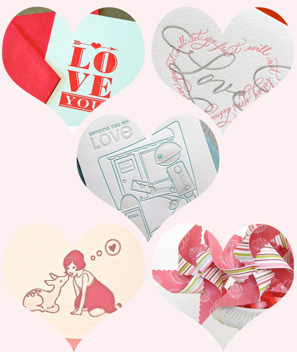 twitter ten, letterpress, valentines day, handmade cards