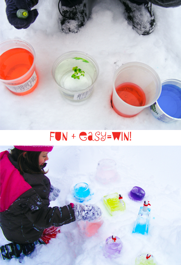 snow day fun for kids, snow day tutorial, winter activies for children