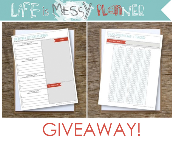 mayi carles, life is messy planner, creative planner, goal tracker