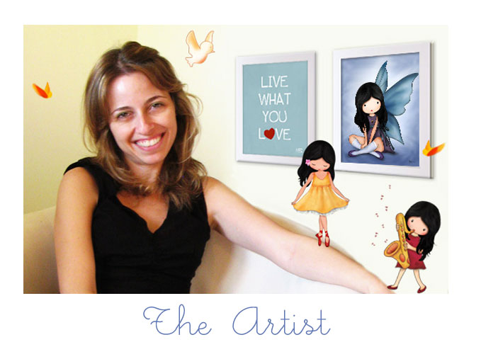 jolinne, meytal ron, etsy illustrator, childrens wall art, creative entrepreneur interview