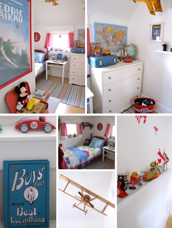 decorating children's rooms, handmade rooms for children, creating a nest, vintage paper parade