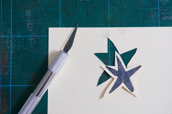 paper garland tutorial, cut paper garland, space garland, scandinavian design for children