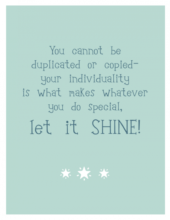 a quick study, #omhg, jessika hepburn, individuality quotes, free printable quote