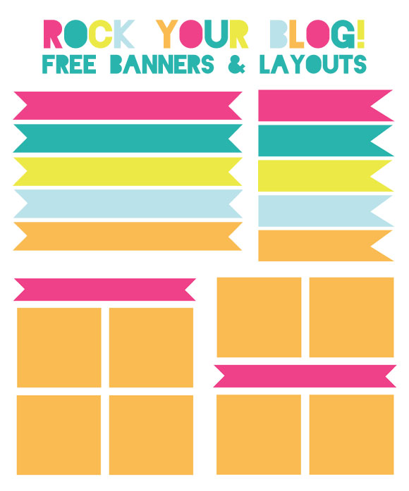 rock your blog, free blog resources, free blog photo layouts, free blog banners
