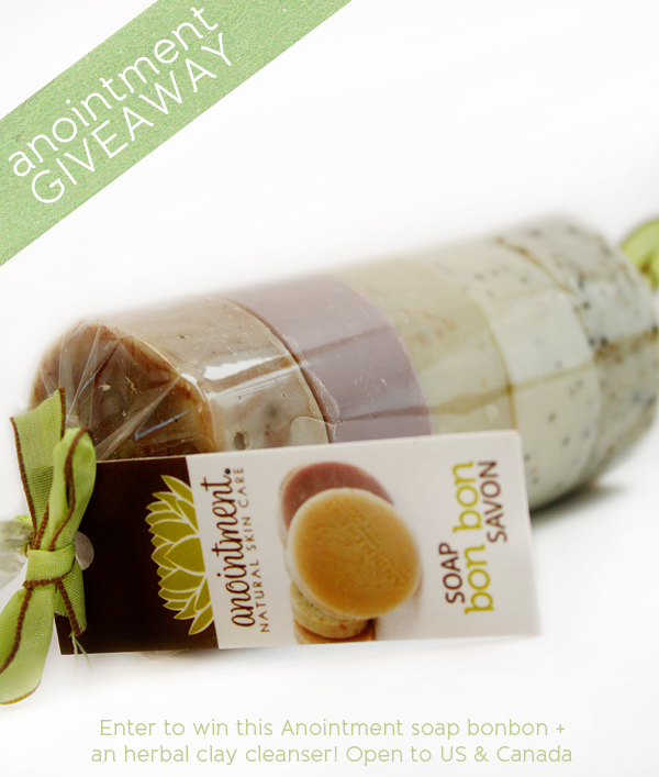 anointment natural skin care, april mackinnon, sponsor giveaway