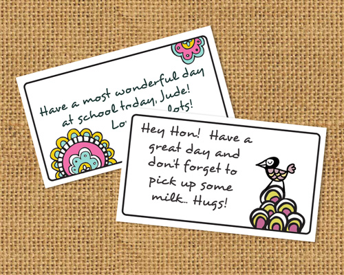 joy charde, creative mamma, establishing a creative routine, printable doodle cards
