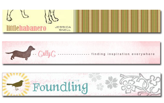 Some Etsy banners