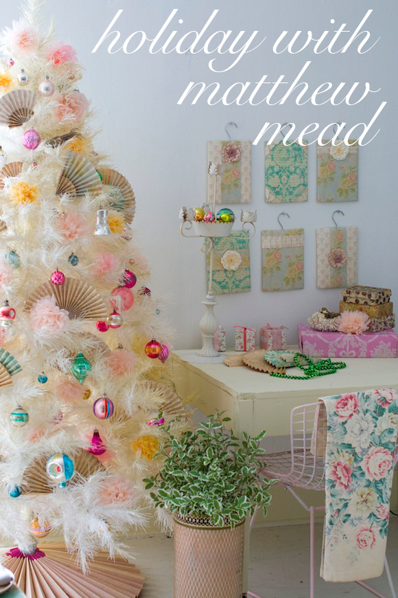 holiday with matthew mead, christmas home decor interview and giveaway