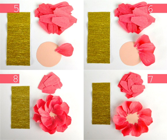 making flower with crepe paper, making flower with crepe paper Suppliers  and Manufacturers at
