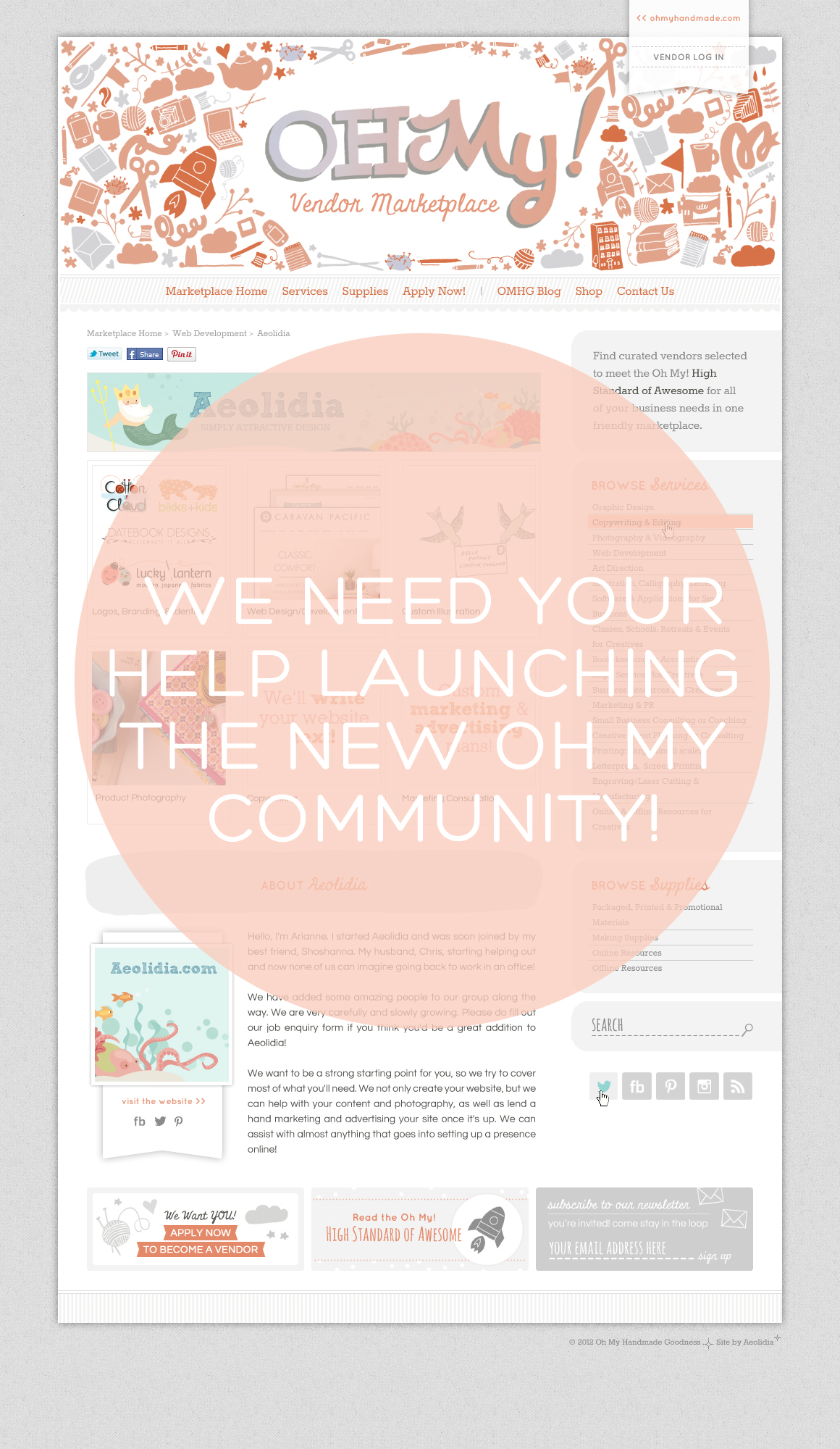 Help Launch the New Oh My! Community